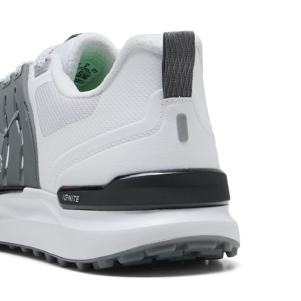 PUMA IGNITE Elevate 2 Tour Spikeless Golf Shoes 2026 - White / Slate