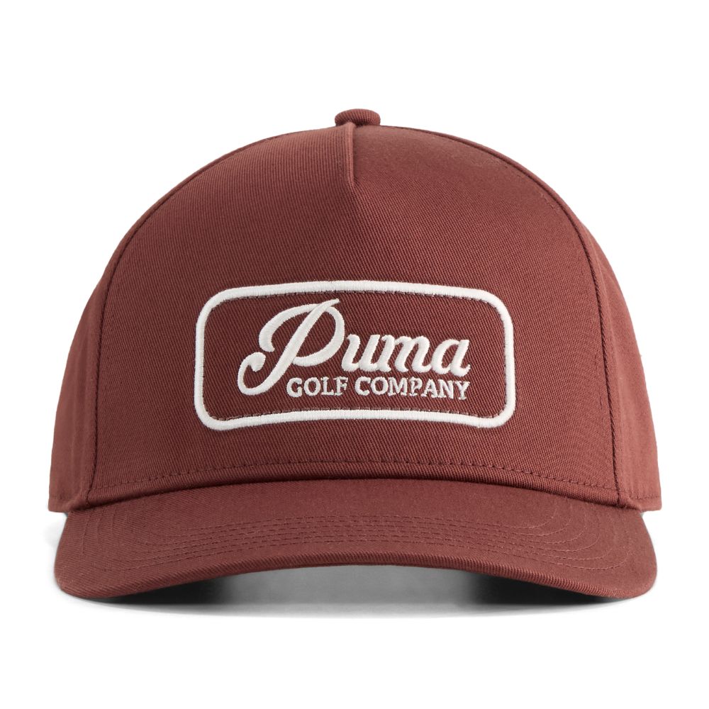 PUMA Juniper Men's Golf Cap 2026 - Rich Cocoa / Warm White Rich Cocoa / Warm White