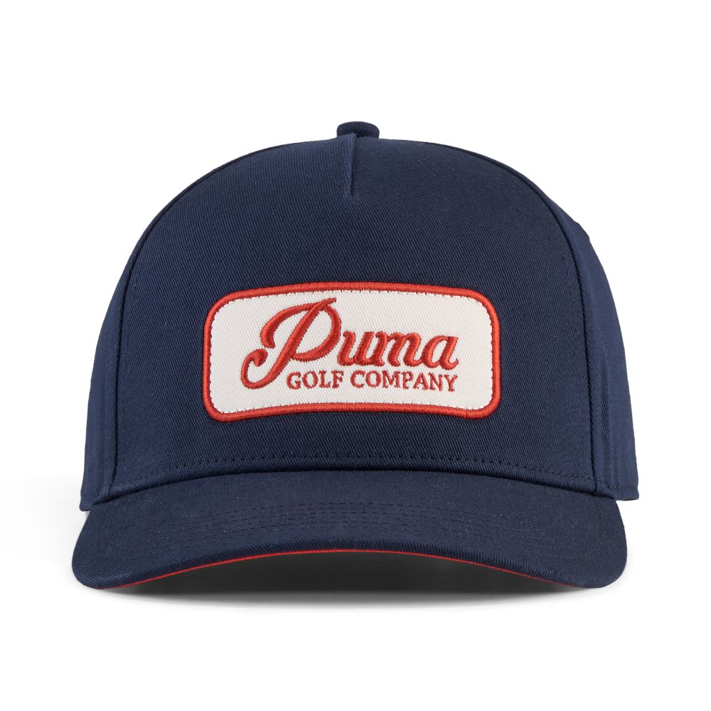 PUMA Jupiter Golf Cap 2026 - Deep Navy / Candy Apple Deep Navy / Candy Apple