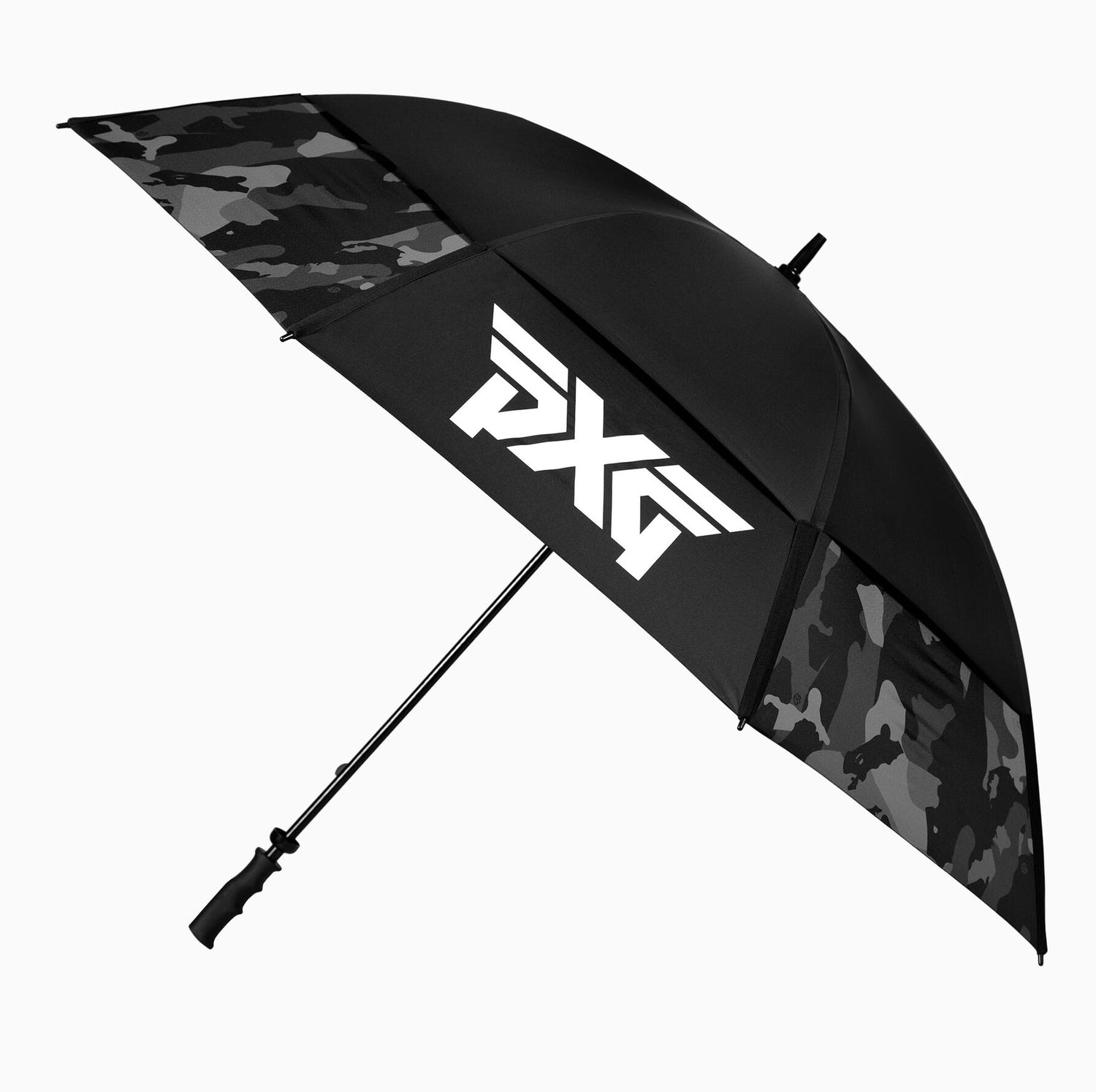 PXG Golf Fairway Camo Double Canopy Umbrella Black  