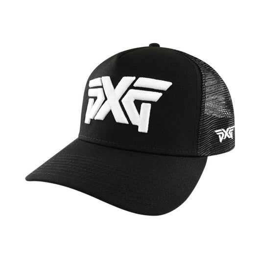 PXG 940 A-Frame Snapback Trucker Golf Cap 2025 - Black Black