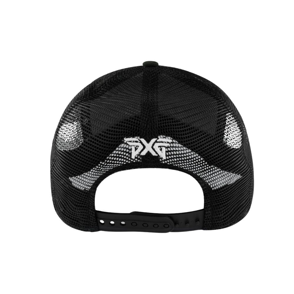 PXG 940 A-Frame Snapback Trucker Golf Cap 2025 - Black