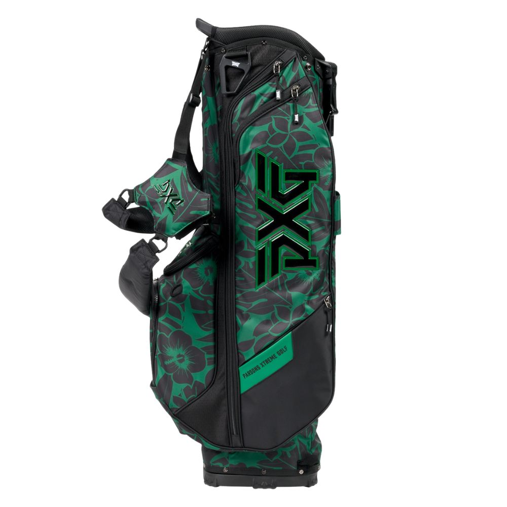 PXG Aloha Golf Carry Stand Bag 2026 - Black / Green
