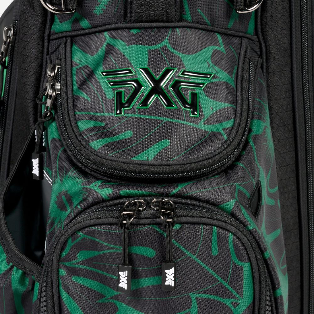 PXG Aloha Golf Carry Stand Bag 2026 - Black / Green