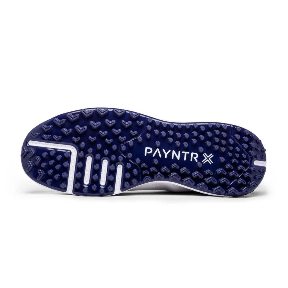 Payntr X 003 Mens Spikeless Golf Shoes - White / Navy