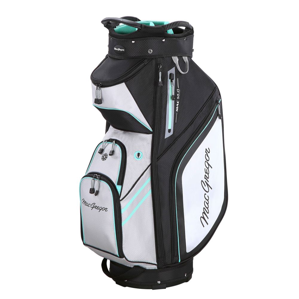MacGregor Golf Principal 10" Cart Bag 2024 Cool Mint / Grey  