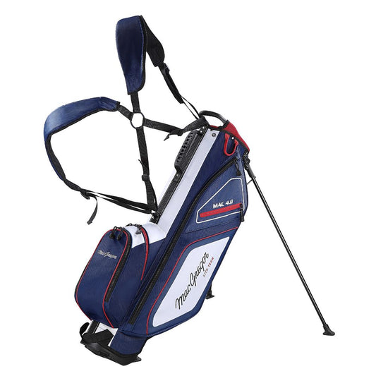 MacGregor Principal 7" Lite Golf Stand Bag Navy / Red