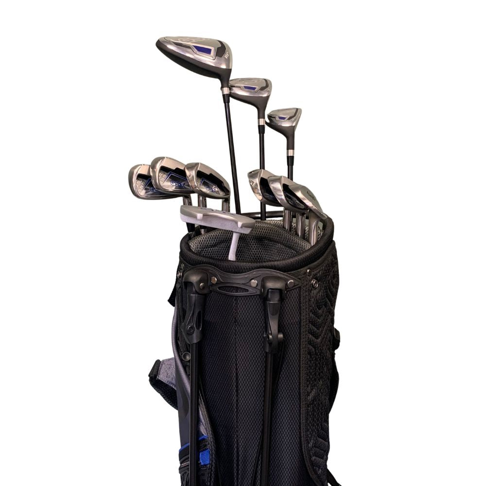 PowerBilt Golf GSX Men's 14 Piece Package Set - 1" Longer - Stand Bag