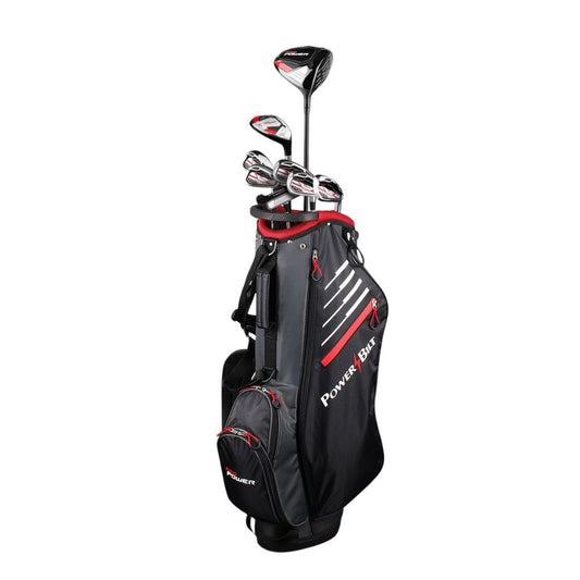PowerBilt Golf Pro Power Men's 10 Piece Package Set - Stand Bag - PREORDER Standard Regular Flex Right Hand