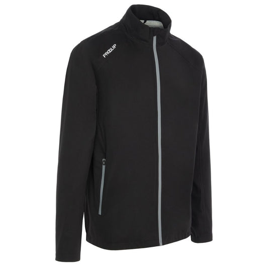 ProQuip Propac Lite Packable Waterproof Golf Jacket - Black Black/Quiet Shade S