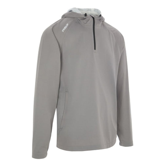 ProQuip Propac Lite Packable Waterproof Hooded Golf Jacket - Quiet Shade / Black Quiet Shade / Black M