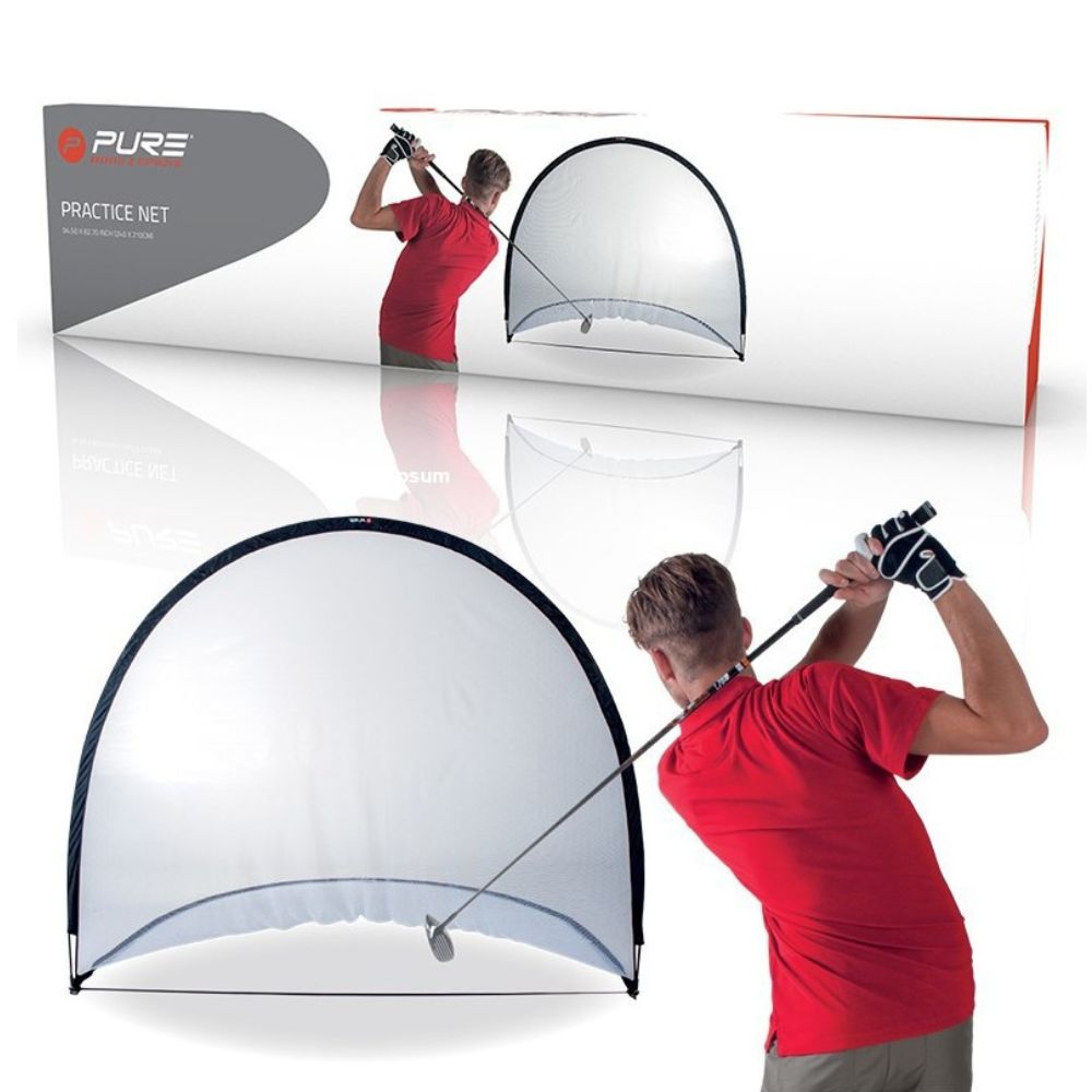 Pure2Improve Golf Practise Net 2.4m x 2.1m