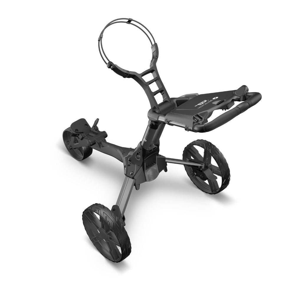 Motocaddy QB2 Compact Folding Push Golf Trolley 2025 - Graphite