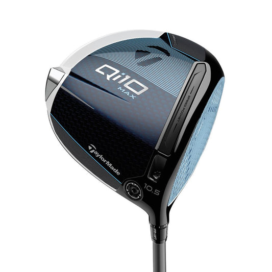 TaylorMade Golf Qi10 Max Driver Designer Series Blue White - 2024 10.5 Regular Flex Right Hand