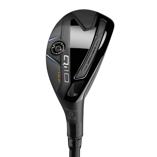 TaylorMade Golf Qi10 Tour Rescue Hybrid 2 Hybrid Stiff Flex Mitsubishi Tensei AV Limited Blue HY 75 Right Hand