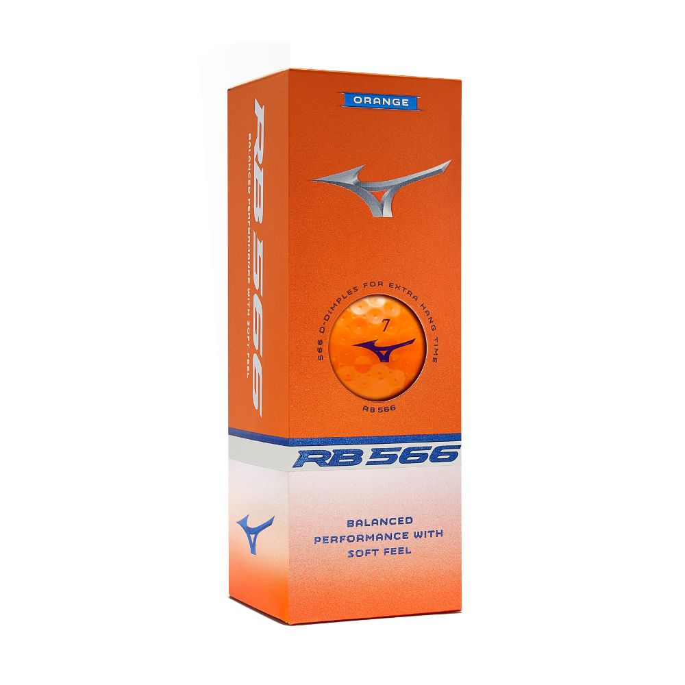 Mizuno RB 566 Golf Balls 2025 - Orange