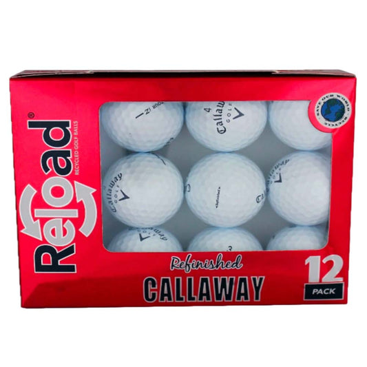 Reload Callaway Chrome Soft Grade AA White Recycled Golf Balls