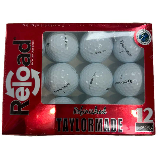 Reload Taylormade TP5 Grade AA White Recycled Golf Balls