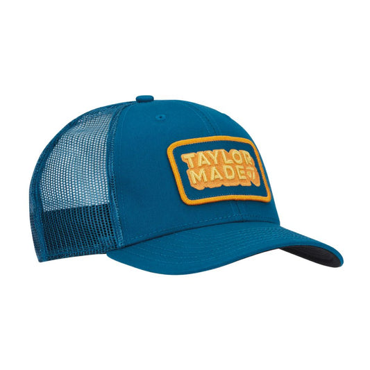 TaylorMade Retro Trucker Golf Cap 2025 - Indigo Indigo
