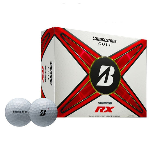 Bridgestone Tour B RX Golf Balls - White White