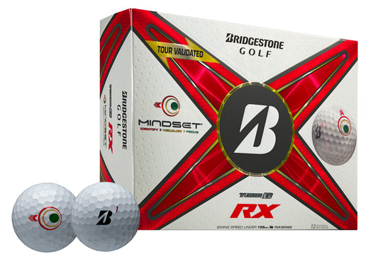 Bridgestone Tour B RX Mindset Golf Balls 2024 - White White  