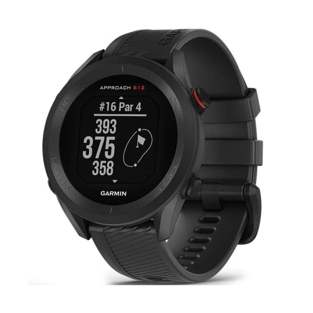 Garmin Approach S12 GPS Golf Watch Black  