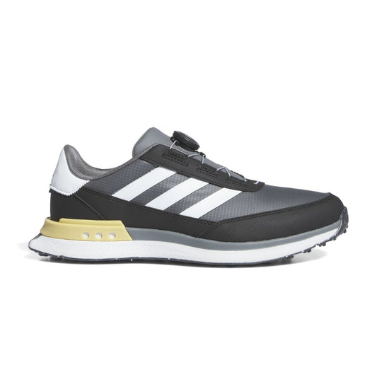 adidas S2G BOA Mens Spikeless Golf Shoes - ID8702 Grey Three / White / Core Black 7