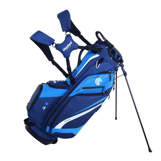 Cleveland Golf Saturday Stand Bag - Blue / Navy Blue / Navy