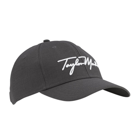 TaylorMade Script Seeker Golf Cap 2025 - Charcoal Charcoal