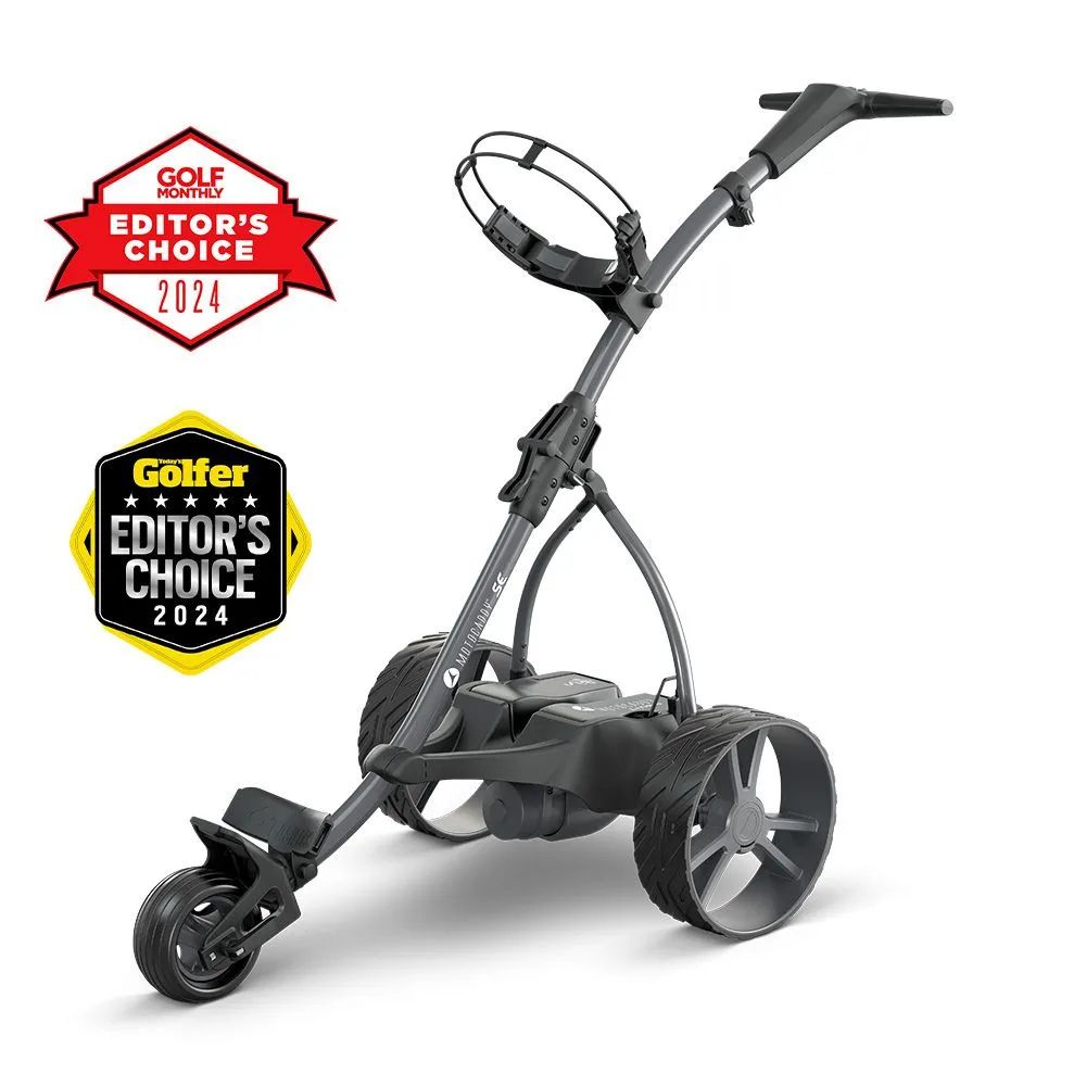 Motocaddy SE Lithium Ultra 36 Hole Electric Golf Trolley w/ FREE GIFT 36 Hole Accessory Station
