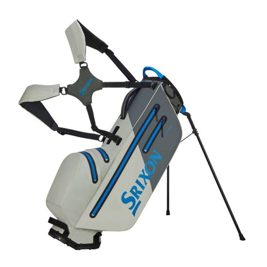 Srixon SRX Waterproof Golf Stand Bag - Grey / Charcoal Grey / Charcoal