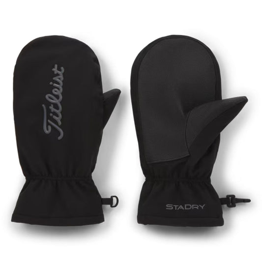 Titleist StaDry Golf Cart Mittens - Pair Black