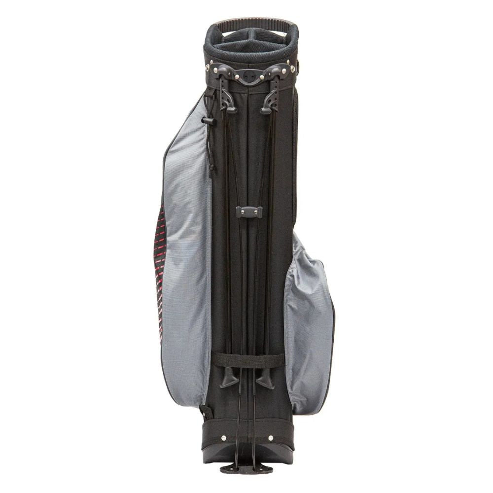 Longridge Superlite Golf Stand Bag - Black / Red