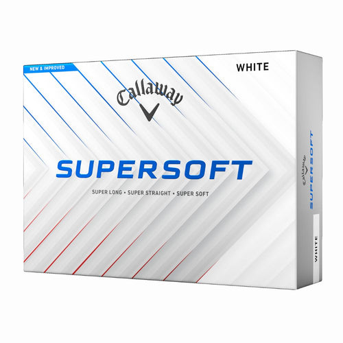 Callaway Supersoft Golf Balls 2025 - White White