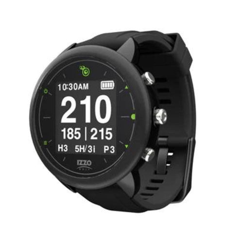 Izzo Golf Swami GPS Watch Black