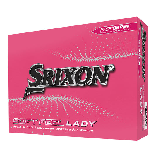 Srixon Soft Feel Lady Golf Balls Passion Pink Passion Pink  