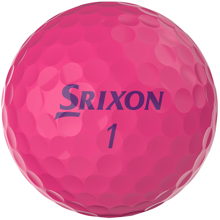 Srixon Soft Feel Lady Golf Balls Passion Pink   
