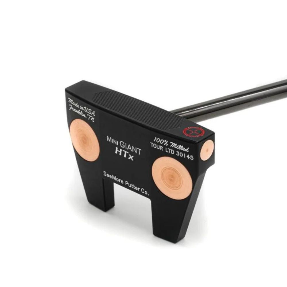 SeeMore Mini Giant Black HTX Golf Putter