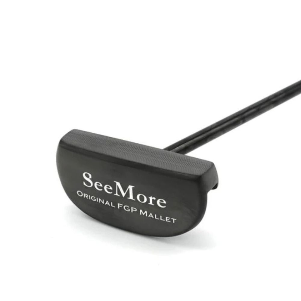 SeeMore PVD Black FGP Mallet Golf Putter