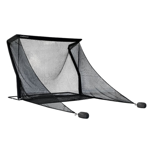 SimSpace Deluxe Golf Driving Wide Practice Net (3m x 2.5m) Black
