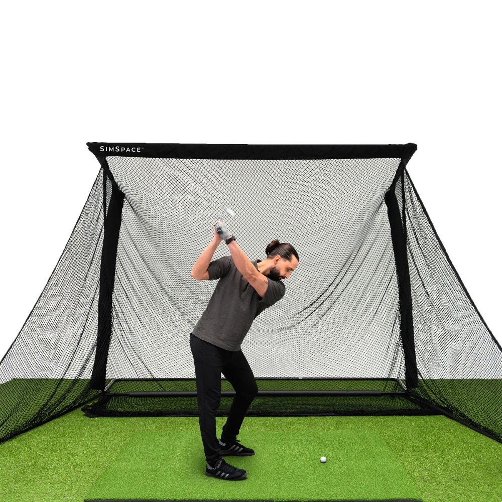 SimSpace Deluxe Golf Driving Wide Practice Net (3m x 2.5m)
