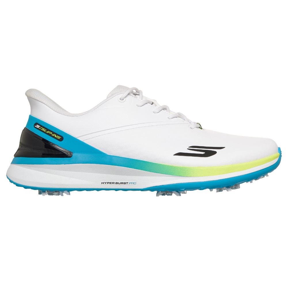 Skechers Blade Tour Slip-In Spiked Golf Shoes 2026 - 214145 - White / Black / Mint White / Black / Mint 8