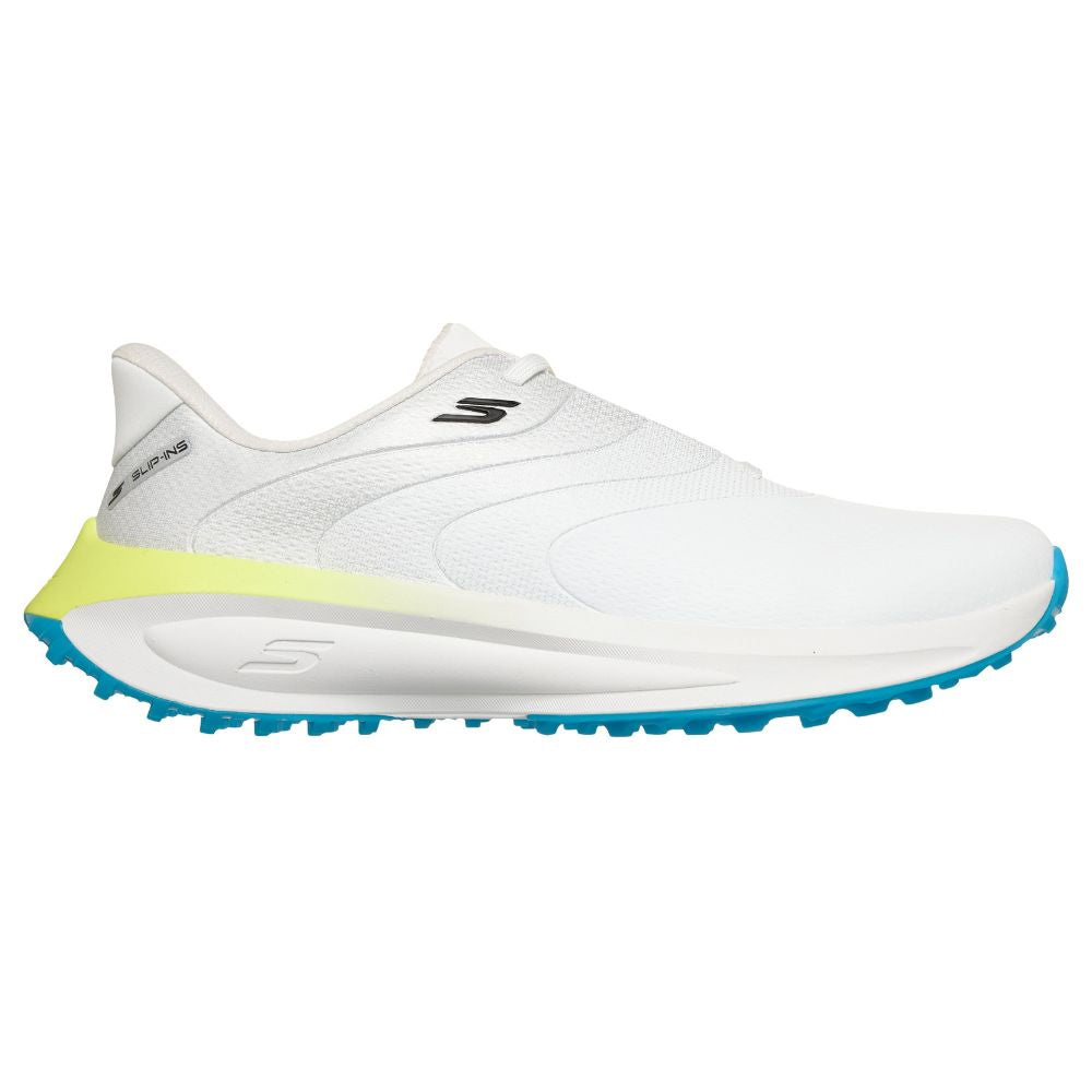 Skechers Flow Slip-In Spikeless Golf Shoes 2026 - 214153 - White / Black / Mint White / Black / Mint 7