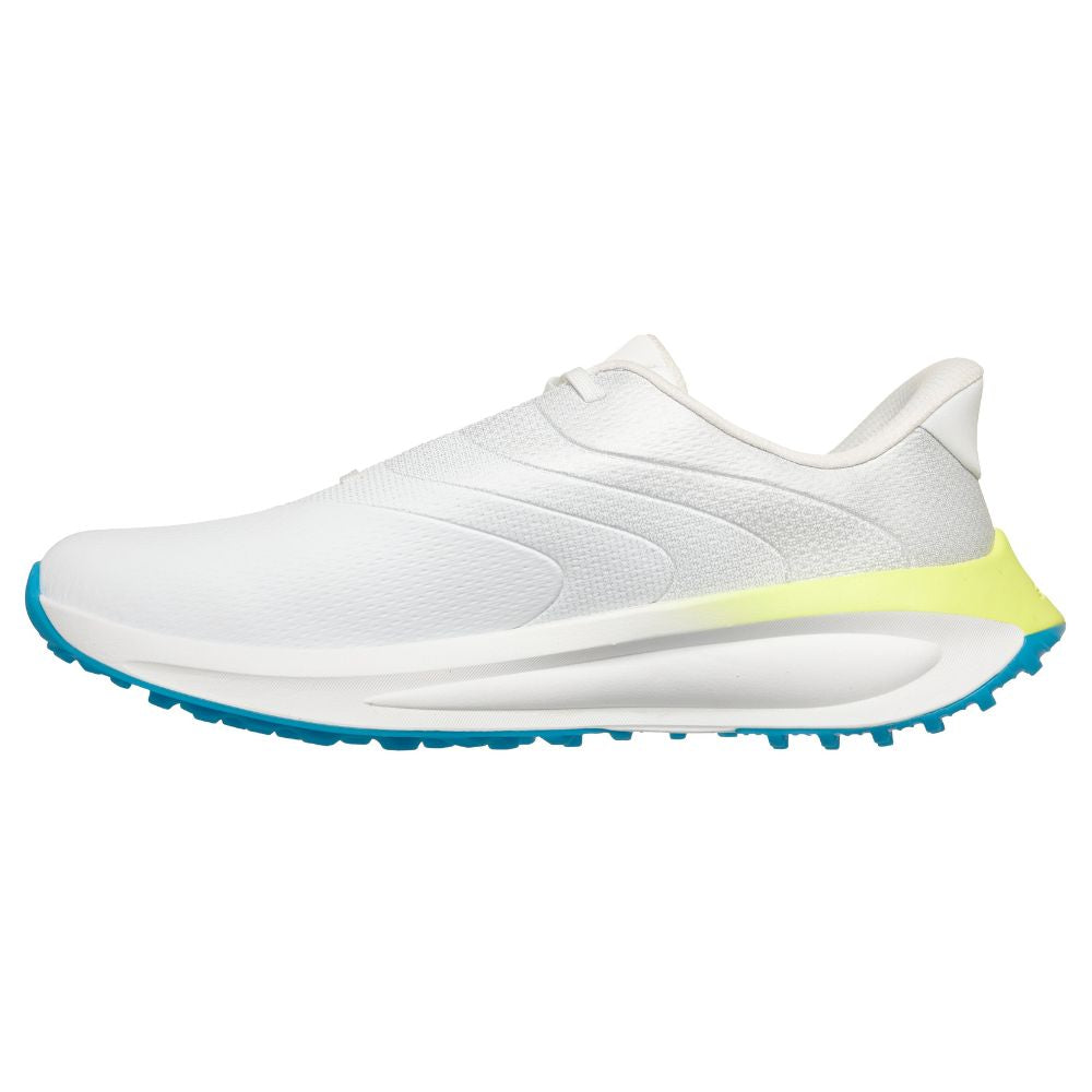 Skechers Flow Slip-In Spikeless Golf Shoes 2026 - 214153 - White / Black / Mint
