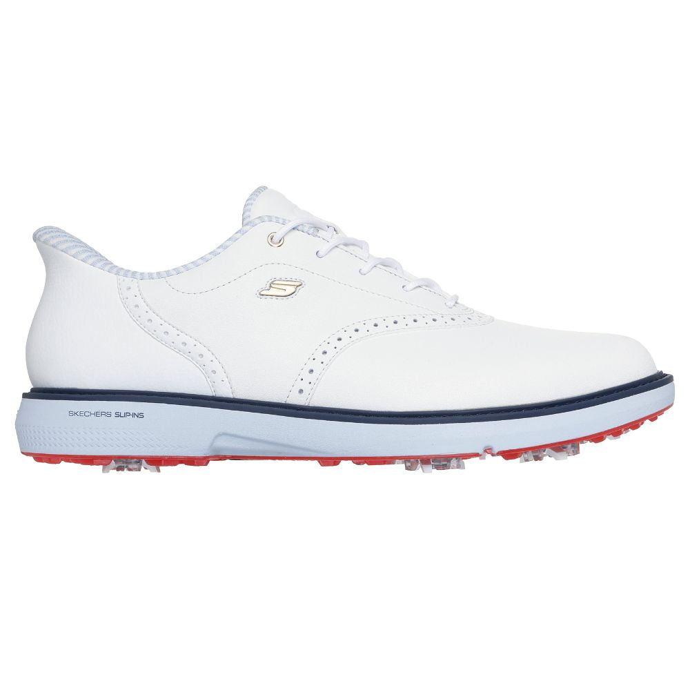 Skechers Prestige Spiked Golf Shoes 2026 - 214125 - White / Navy / Red White / Navy / Red 8