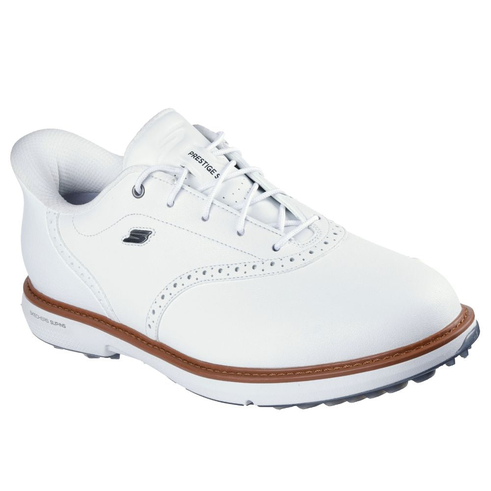 Skechers Prestige Spikeless Golf Shoes 2026 - 214126 - White