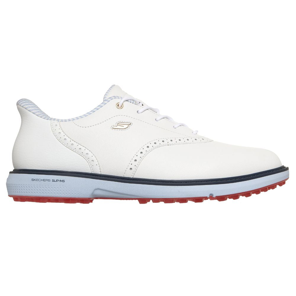 Skechers Prestige Spikeless Golf Shoes 2026 - 214126 - White / Navy / Red White / Navy / Red 8