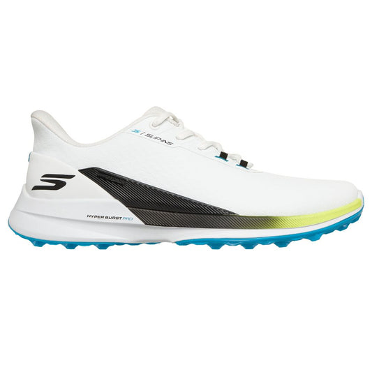 Skechers Pure Slip-In Spikeless Golf Shoes 2026 - 214147 - White / Black / Mint White / Black / Mint 7