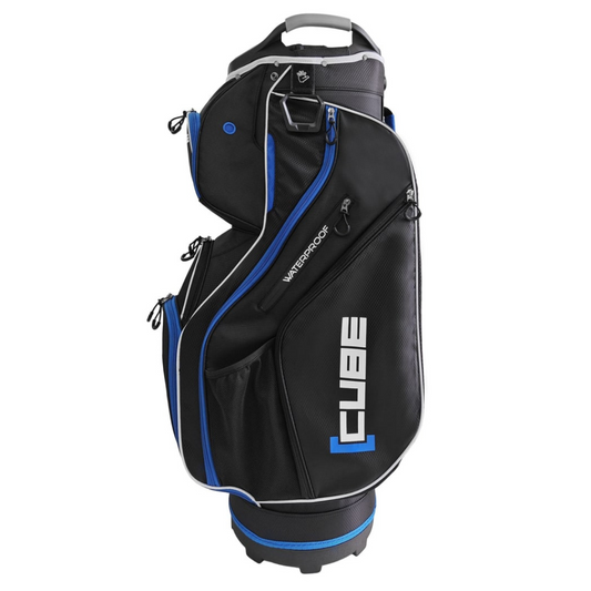 Cube Golf Cart Bag 2025 - Black / Blue Black / Blue