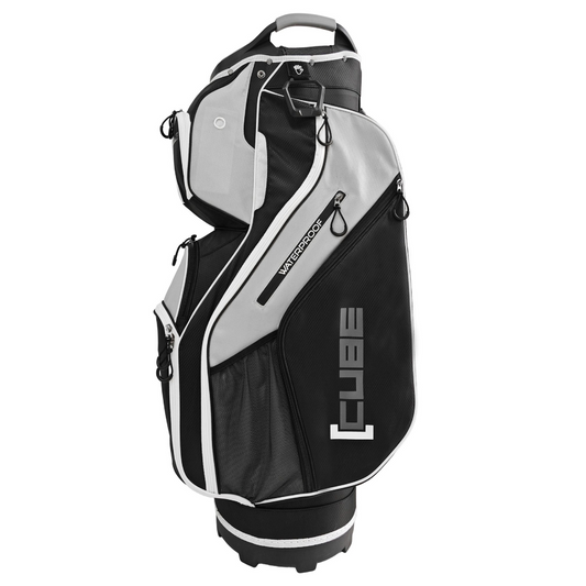 Cube Golf Cart Bag 2025 - Black / Grey Black / Grey / White